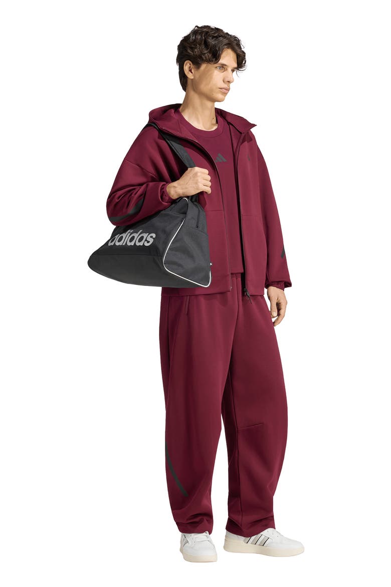 Z.N.E. AEROREADY Full Zip Performance Hoodie, Alternate, color, MAROON