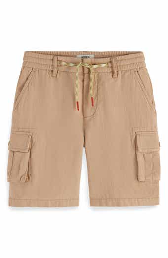 Scotch & Soda Kids' Cotton Cargo Shorts
