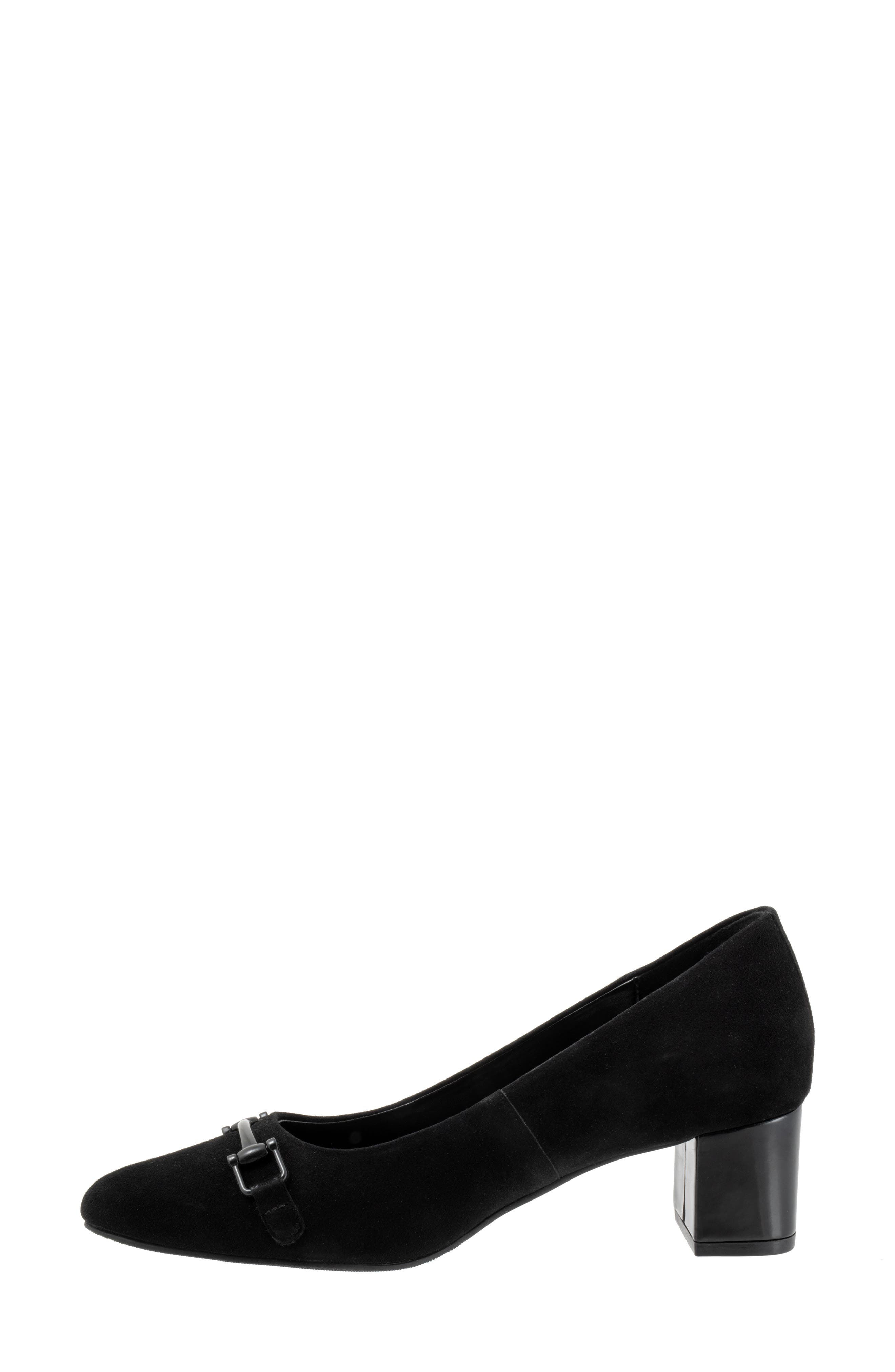 Kenzie Pump, Alternate, color, BLACK SUEDE