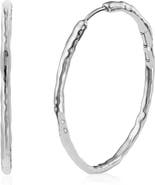 Monica Vinader Siren Muse Large Hoop Earrings