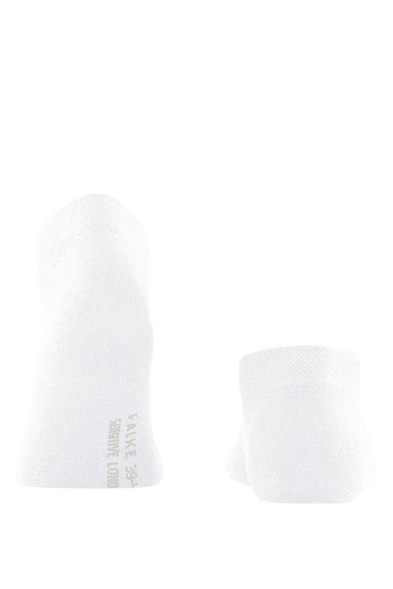 Sensitive London Sneaker Socks for Diabetics, Alternate, color, White