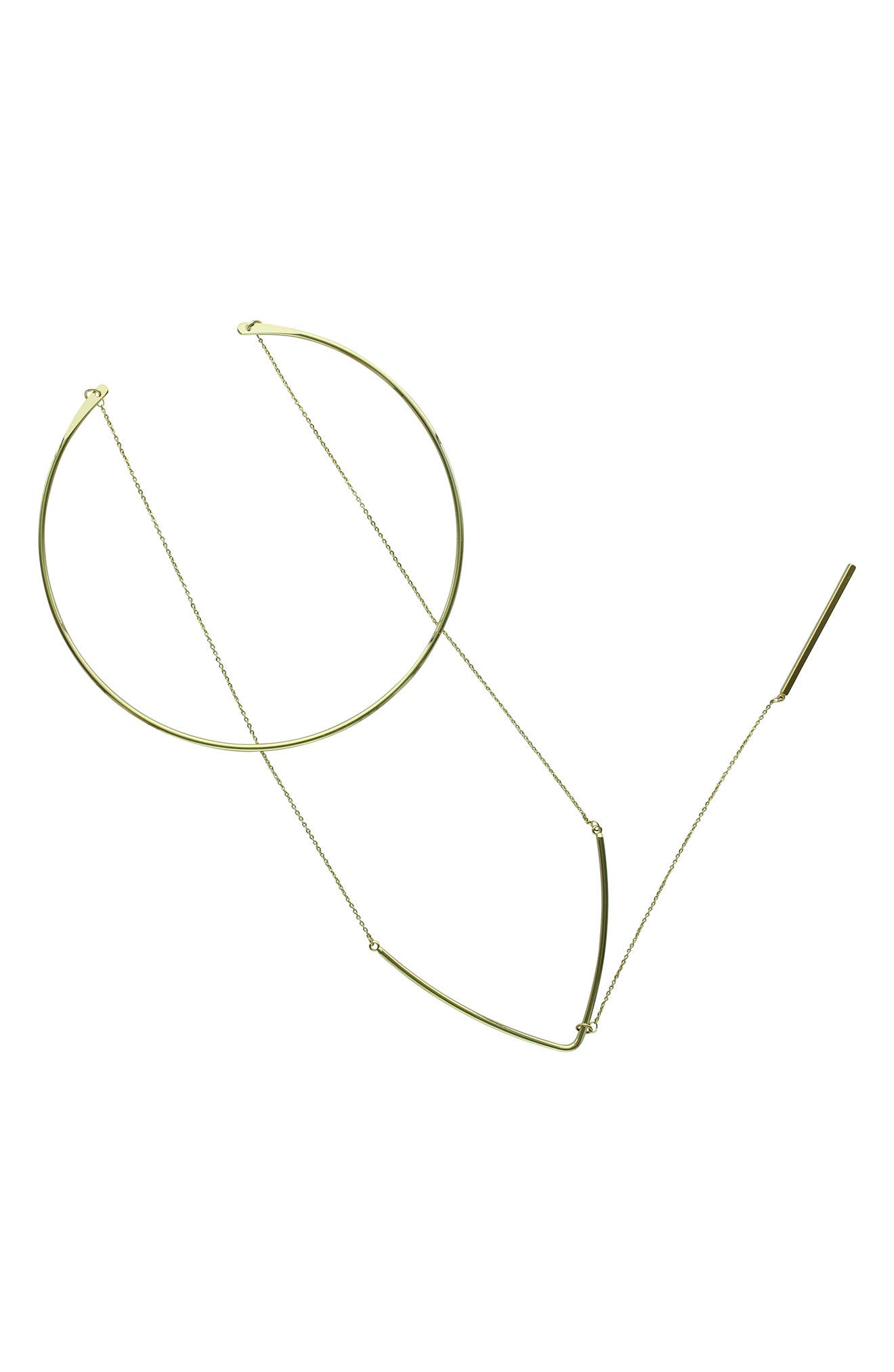 OLIVIA WELLES Layered Chain Necklace