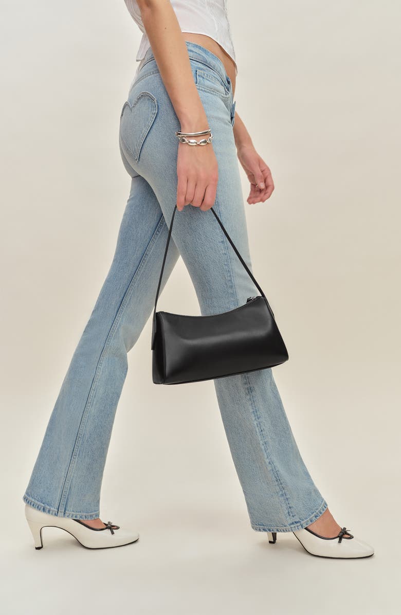 Reformation Hannah Leather Shoulder Bag, Alternate, color,