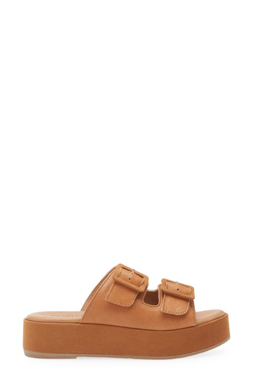 Cordani Karson Platform Slide Sandal In Cuoio