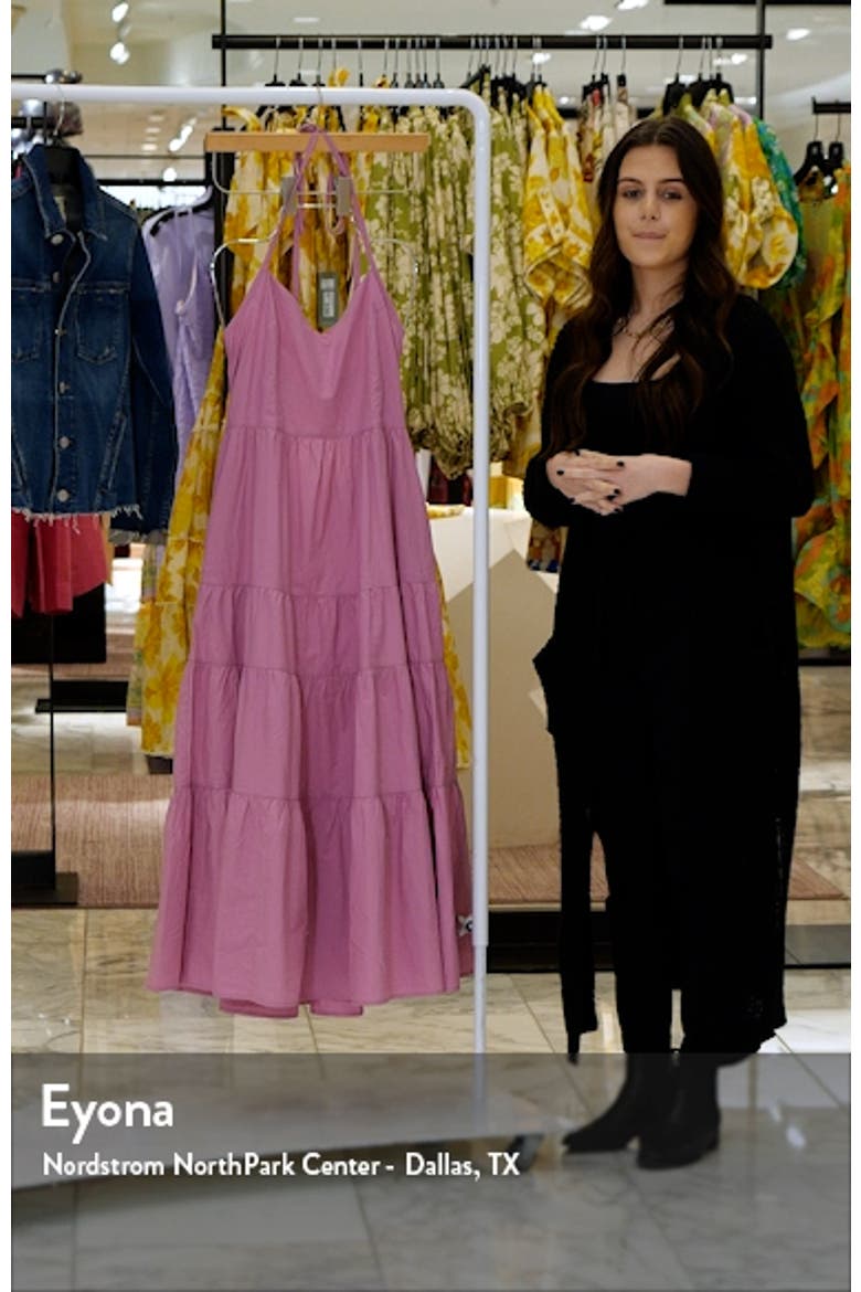 Sidonie Cotton Poplin Maxi Dress video