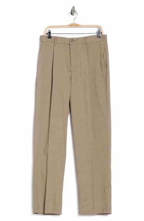 Reece Pleated Slub Suit Pants