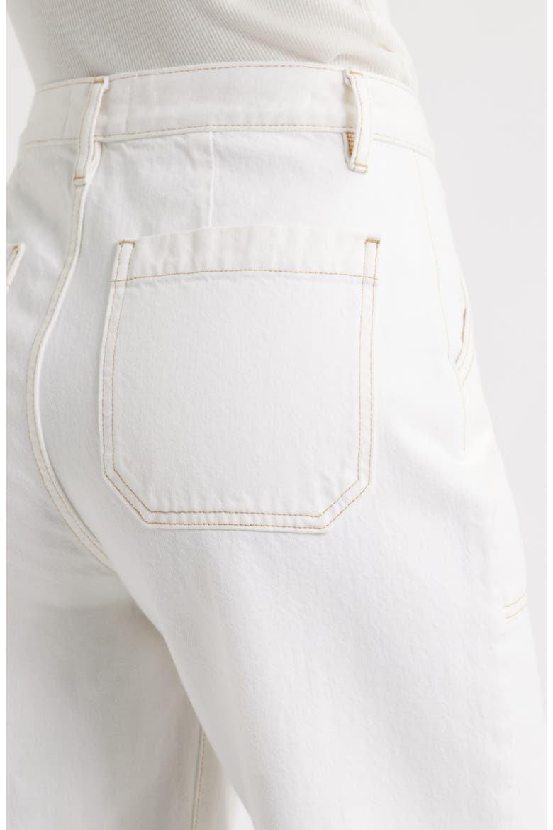 The Utility Cuff Wide Leg Jeans, Alternate, color, AU NATURAL CLEAN