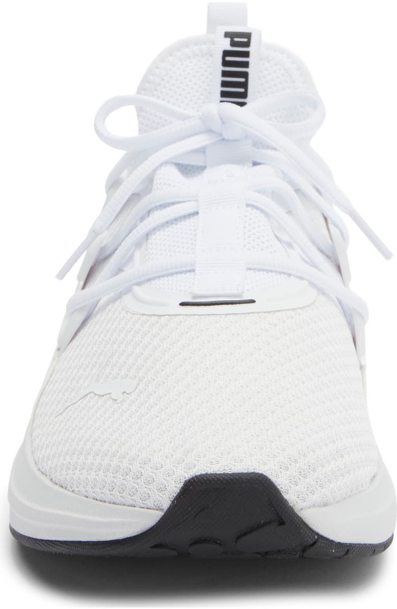 PUMA SoftRide Frequence Street Sneaker, Alternate, color, Puma White/ Feather Gray