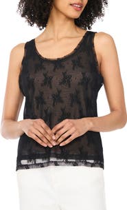 Parker Mesh Lined Lace Tank