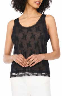Mesh Lined Lace Tank