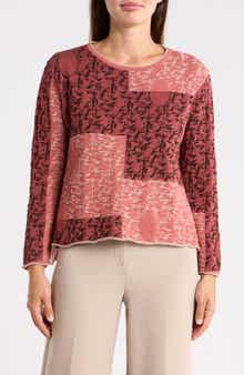 Printed Crewneck Sweater