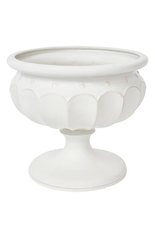 Juliska Berry & Thread Large Decorative Urn In Whitewash