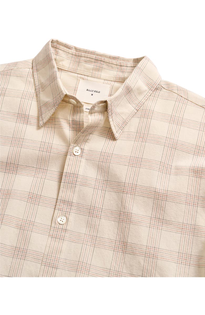 Billy Reid 'John T' Standard Fit Check Sport Shirt, Alternate, color, Tinted White