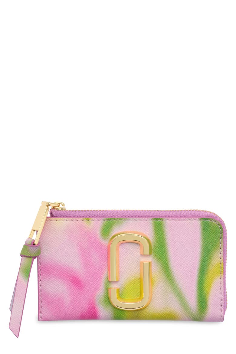 The Top Zip Multi Wallet, Main, color, RIBBON PINK MULTI
