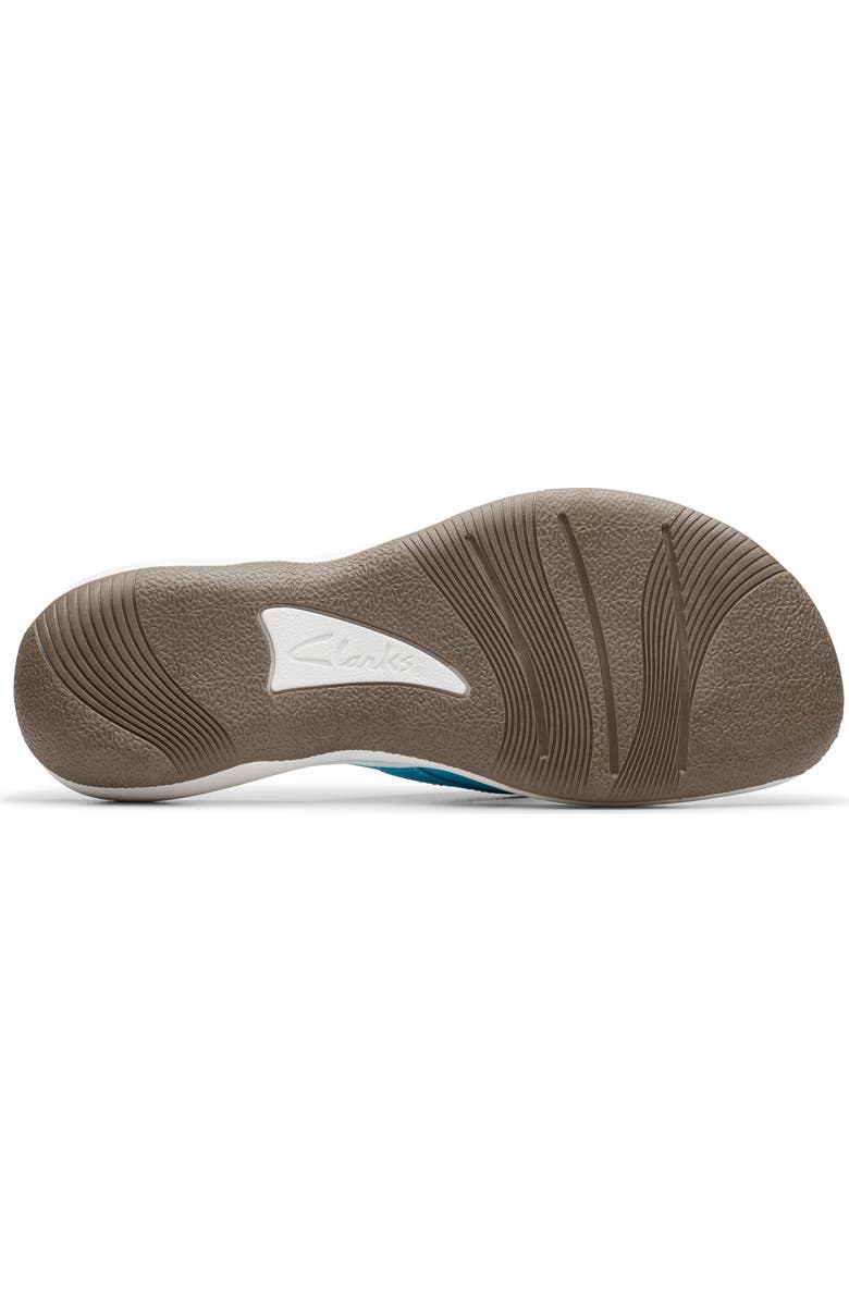 Clarks<sup>®</sup> Breeze Sea Flip Flop, Alternate, color, Turquoise Ombre