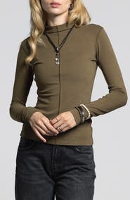 WEEKEND LOS ANGELES Marisol Mock Neck Top