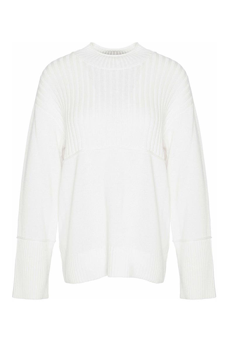 Andi Knitted Jumper Sweater, Alternate, color, ECRU