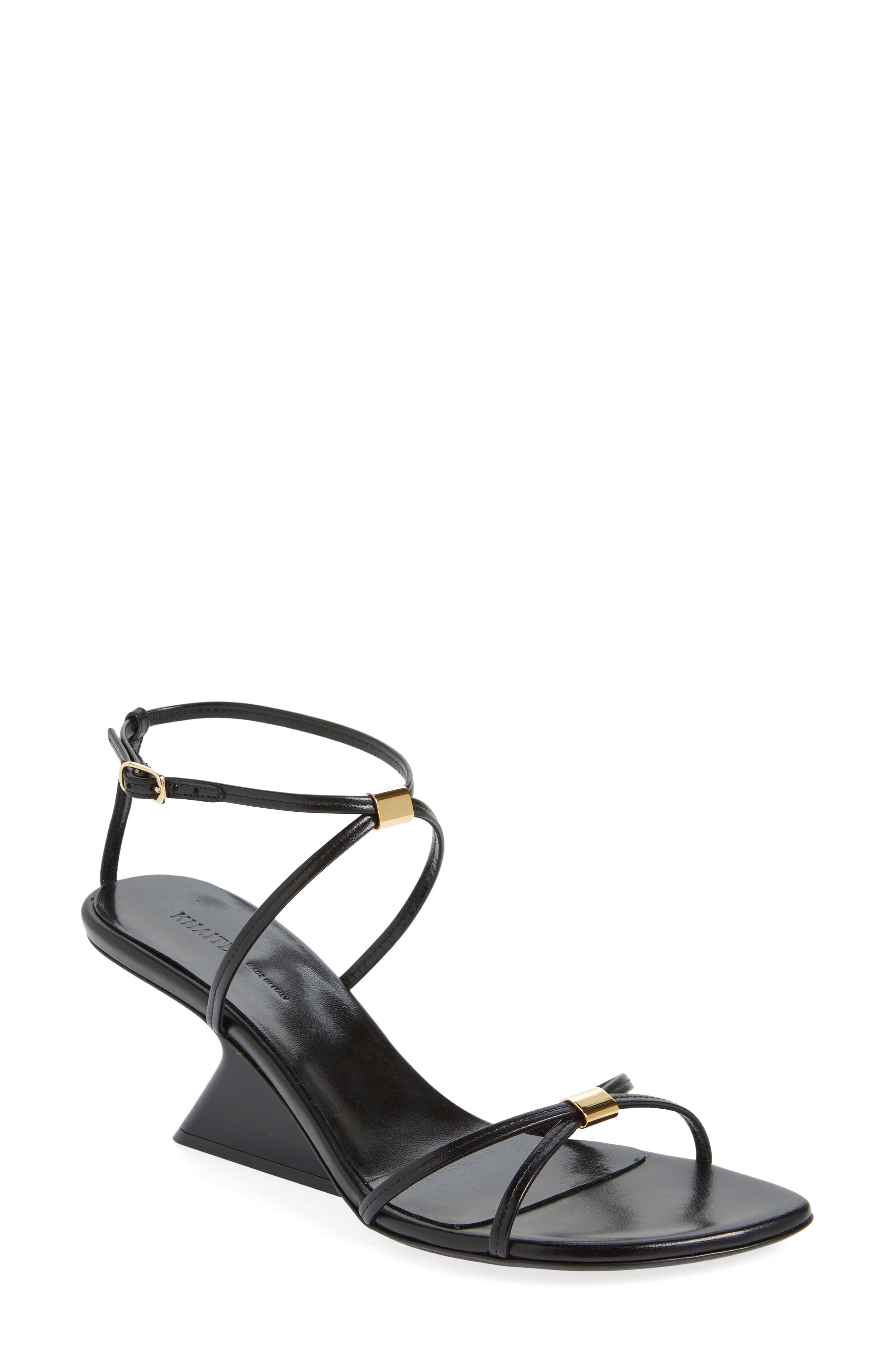 Khaite The Seneca Wedge Sandal, Main, color, 
