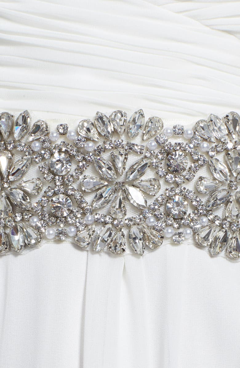 Nina 'Ginger - Dramatic' Crystal Belt, Alternate, color, 