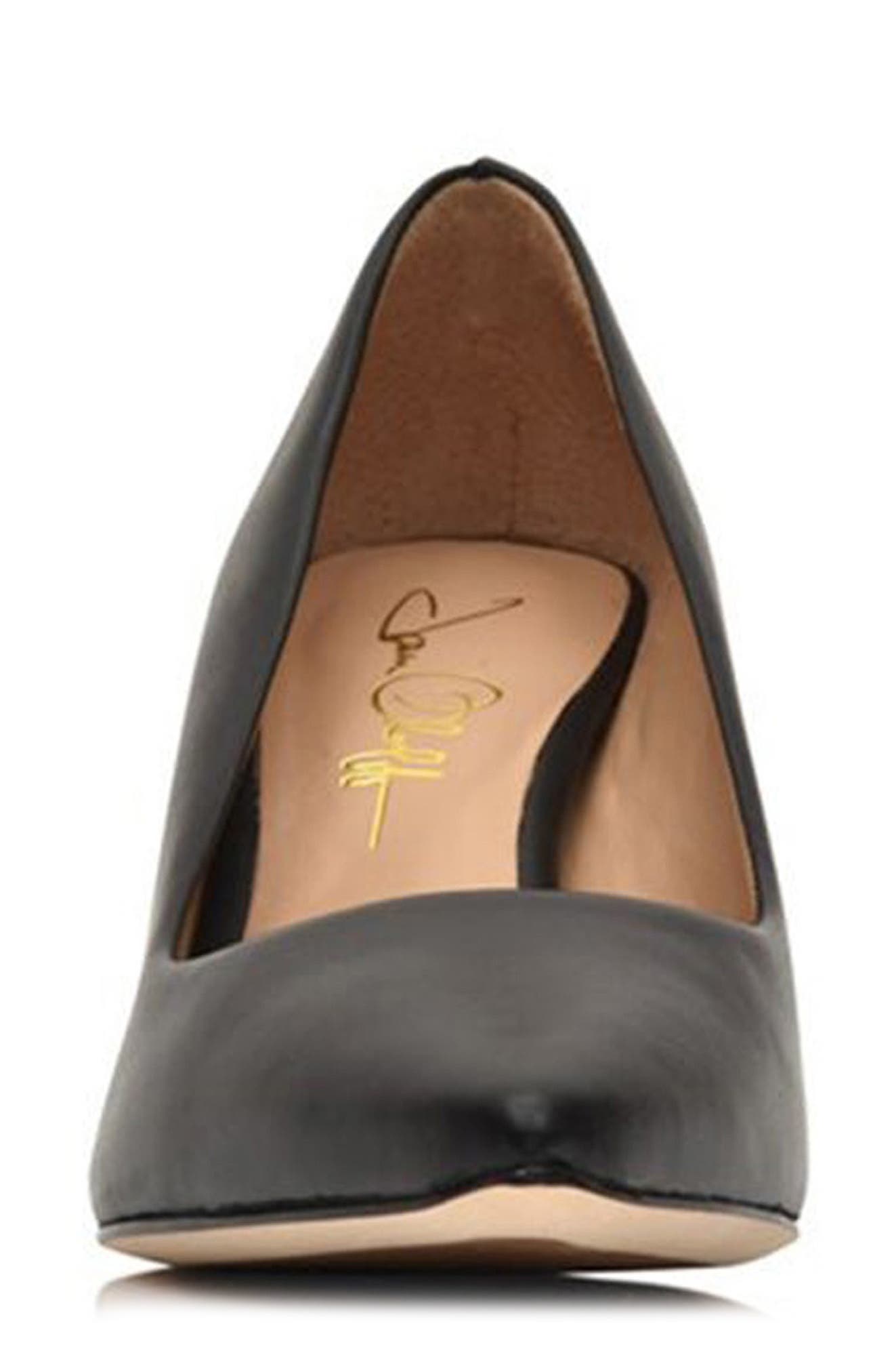 Joan Oloff Deborah Pointed Toe Pump, Alternate, color, 