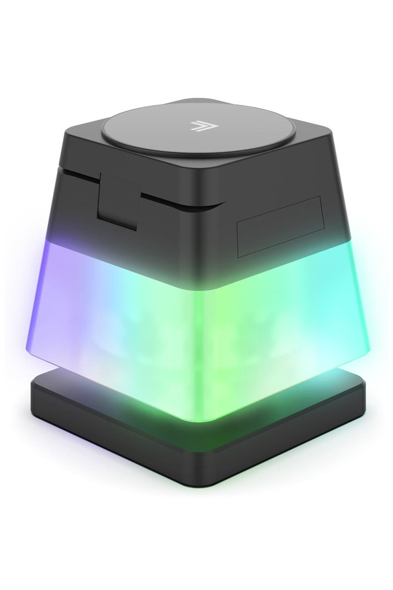 3-in1 Wireless LED Charge Stand, Main, color, WHITE