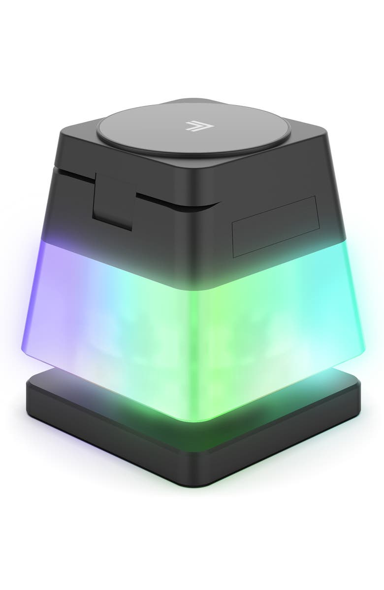 Sharper Image 3-in1 Wireless LED Charge Stand, Main, color,