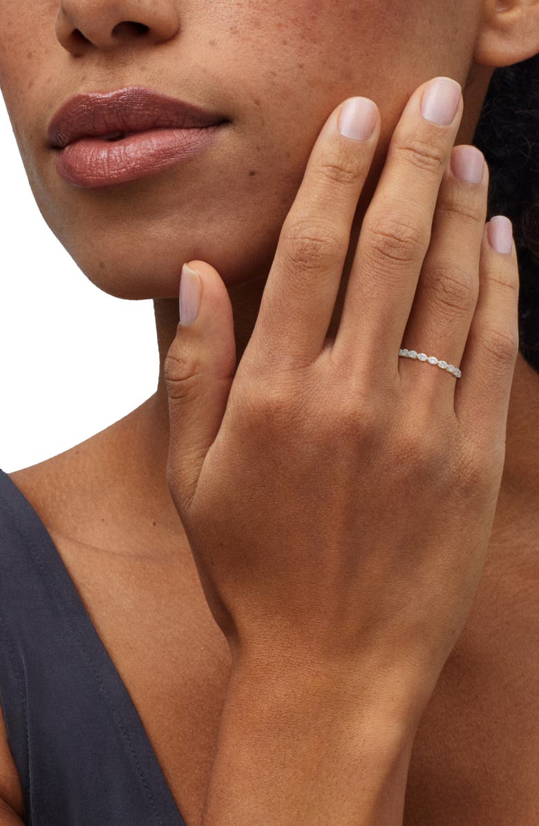 Frankie & Zoe Lab Grown Diamond Band Ring, Alternate, color, Yellow Gold