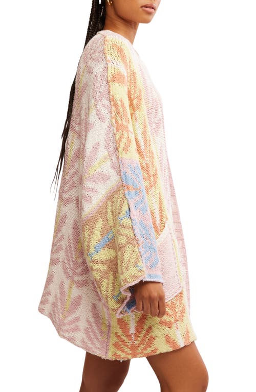 FREE PEOPLE FREE PEOPLE MALLORCA OVERSIZE OPEN FRONT CARDIGAN 