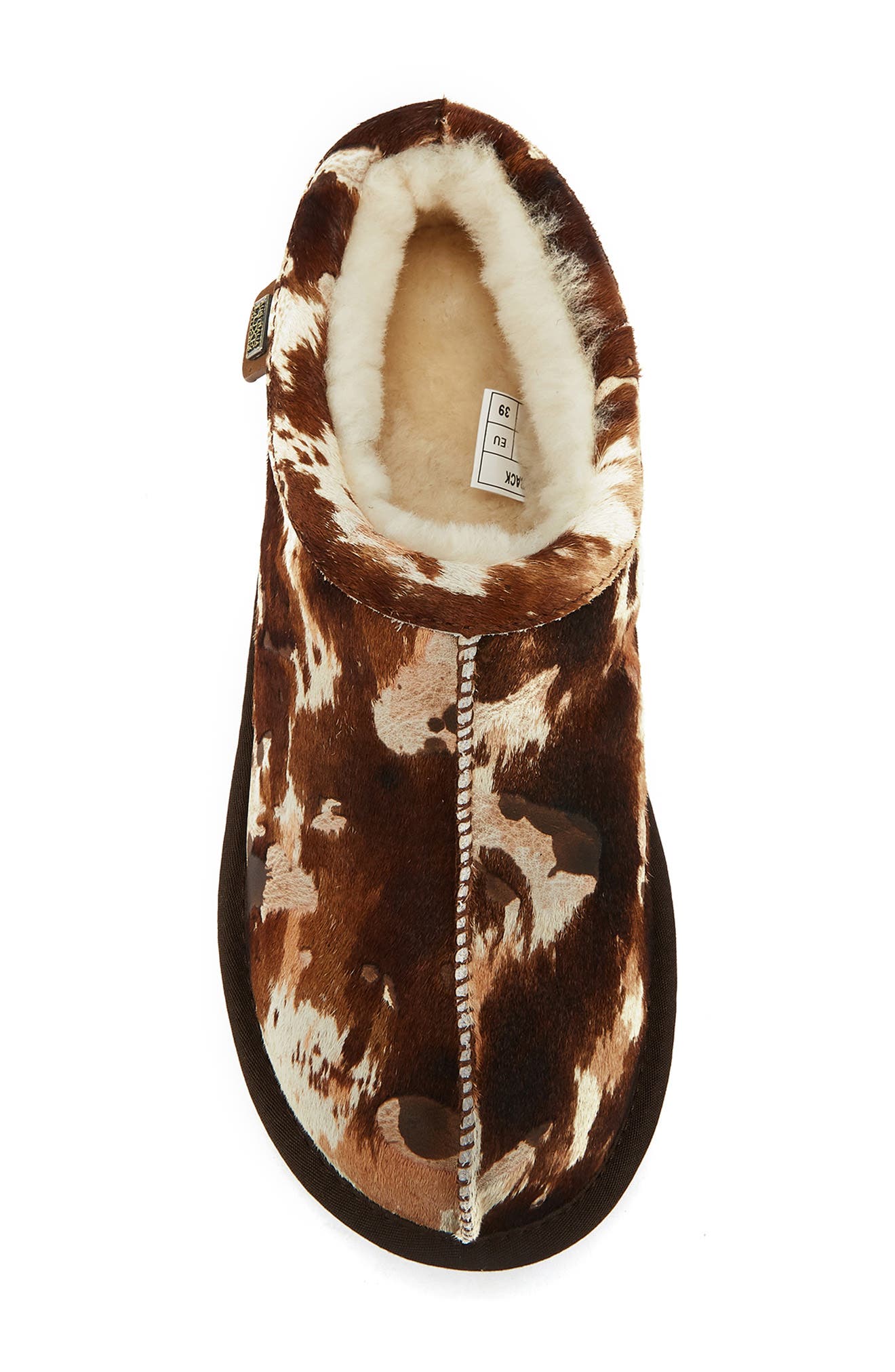 Australia Luxe Collective Outback Genuine Shearling Slipper, Alternate, color, Splat