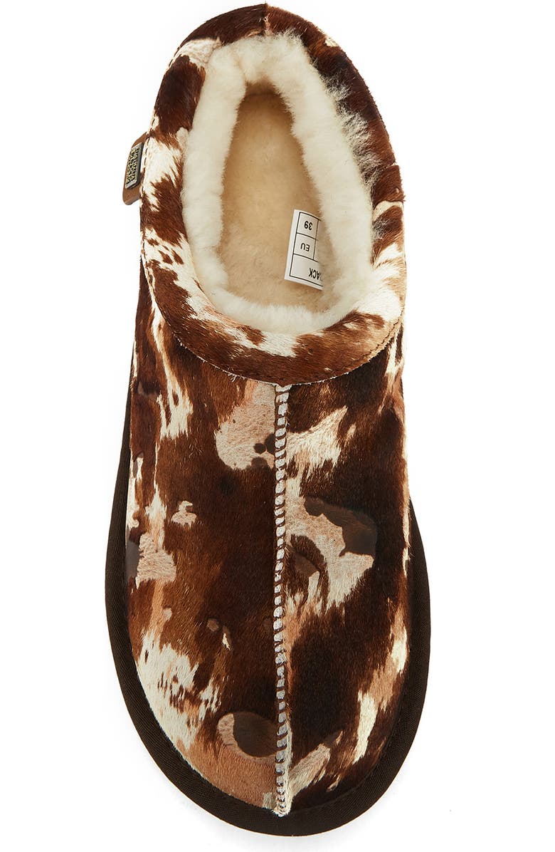 Australia Luxe Collective Outback Genuine Shearling Slipper, Alternate, color, Splat