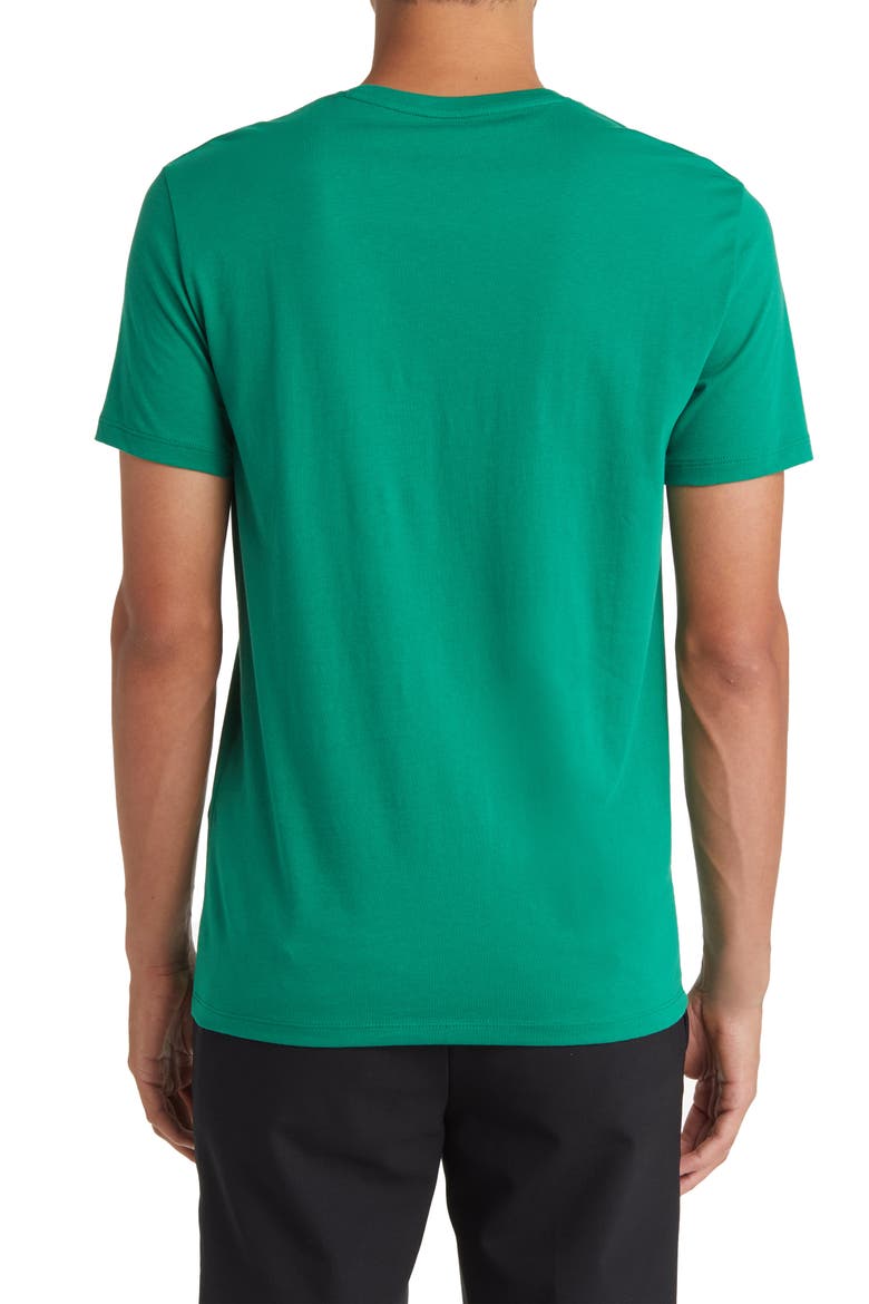 Pima Cotton T-Shirt, Alternate, color, VERDANT GREEN