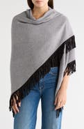 La Fiorentina Fringe Wrap Ruana