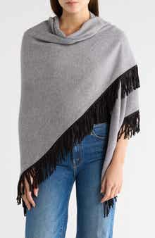 La Fiorentina Fringe Wrap Ruana