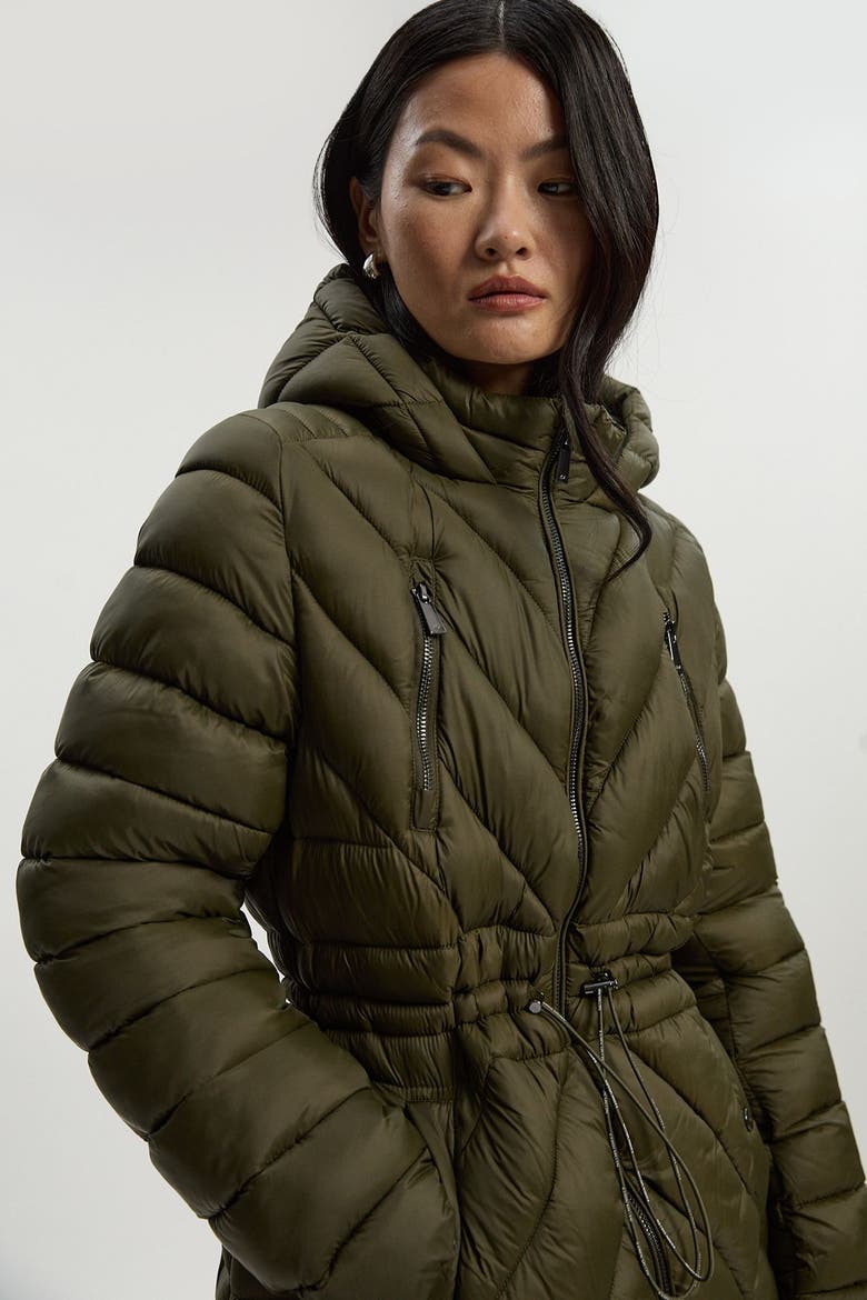 Lightweight Packable Coat, Alternate, color, Khaki