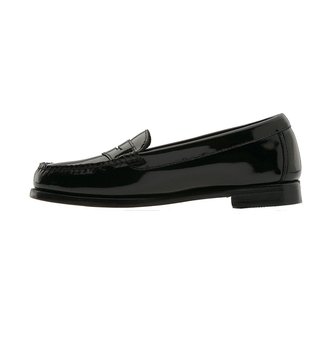 'Wayfarer' Loafer, Alternate, color, BLACK PATENT