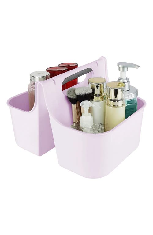 J&v Textiles J And V Textiles Portable Shower Caddy In Purple