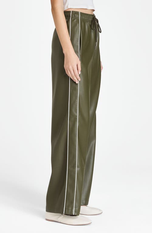 Wayf London Faux Leather Pants