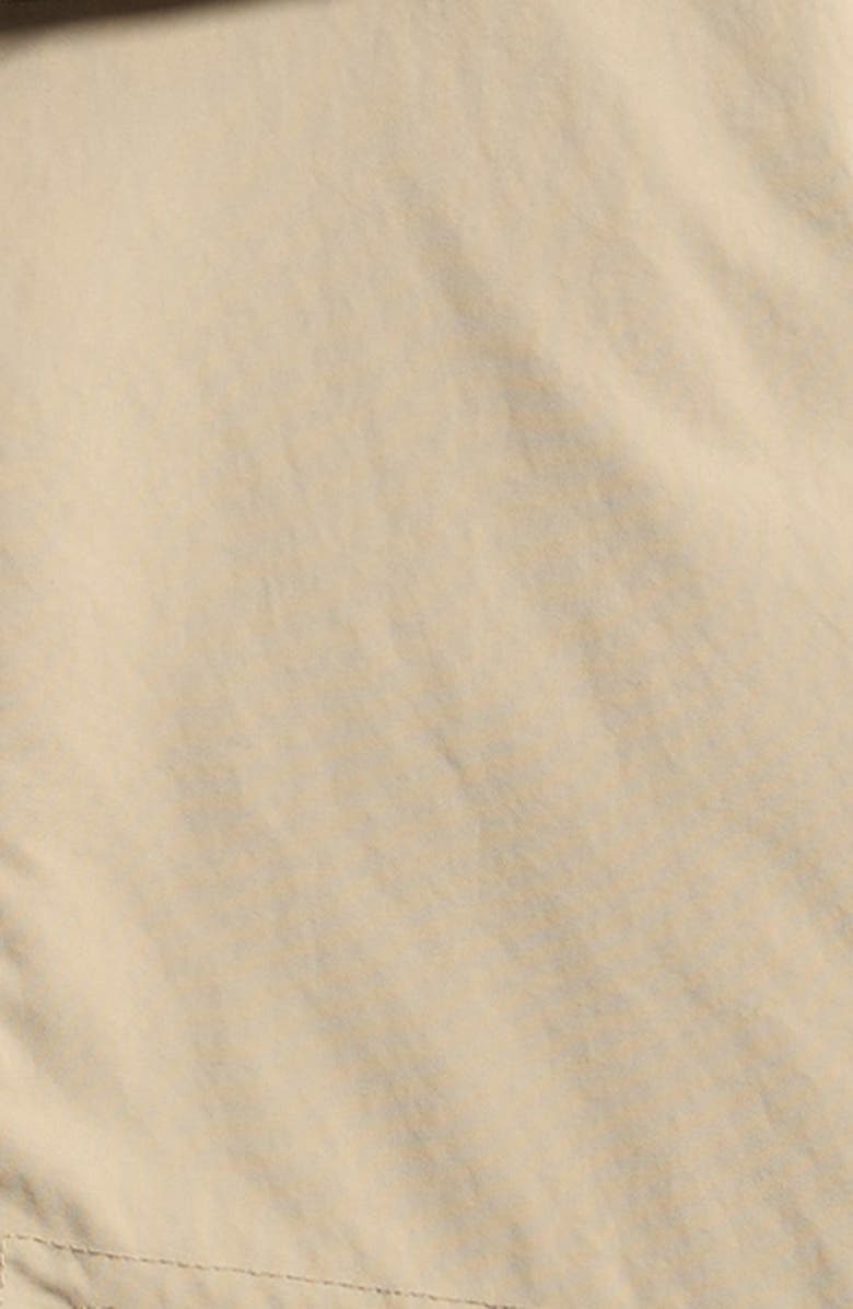 Save The Duck Kids' Benj Hooded Jacket, Alternate, color, Stone Beige And Pine Green