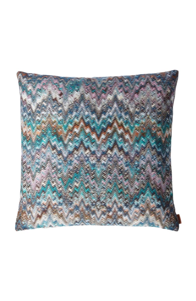 Missoni Home Parrot Cushion 40x40 Cm, Main, color, Turquoise Multicoloured