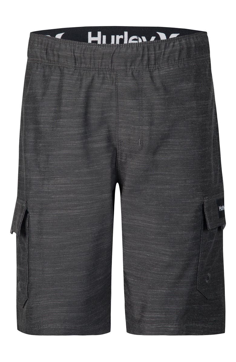 Hurley Kids' Avalon Hybrid H₂O-Dri Walking Shorts, Main, color,