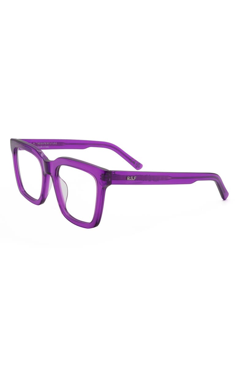 SUPER by RETROSUPERFUTURE<sup>®</sup> 58mm Square Optical Glasses, Alternate, color, Purple