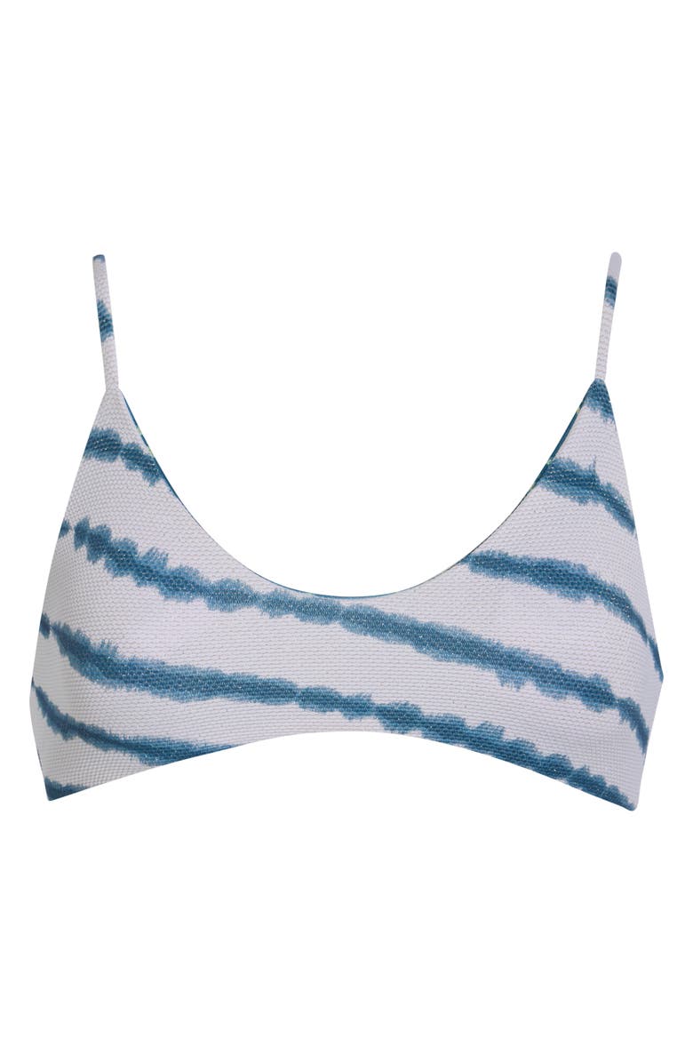 Maaji Liberties Reversible Bikini Top, Alternate, color, White