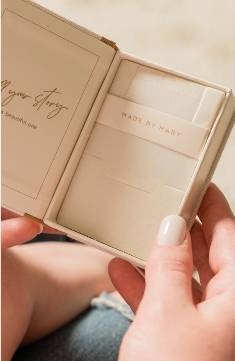 MADE BY MARY May Birth Flower Charm, Alternate, color, Silver