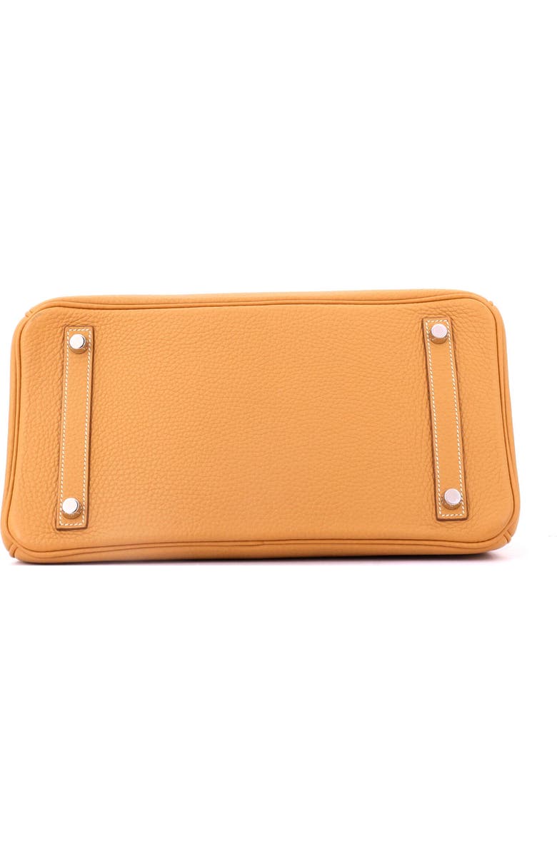 Pre-Owned Hermes Birkin Handbag Brown Clemence with Palladium Hardware 30, Alternate, color, Sable