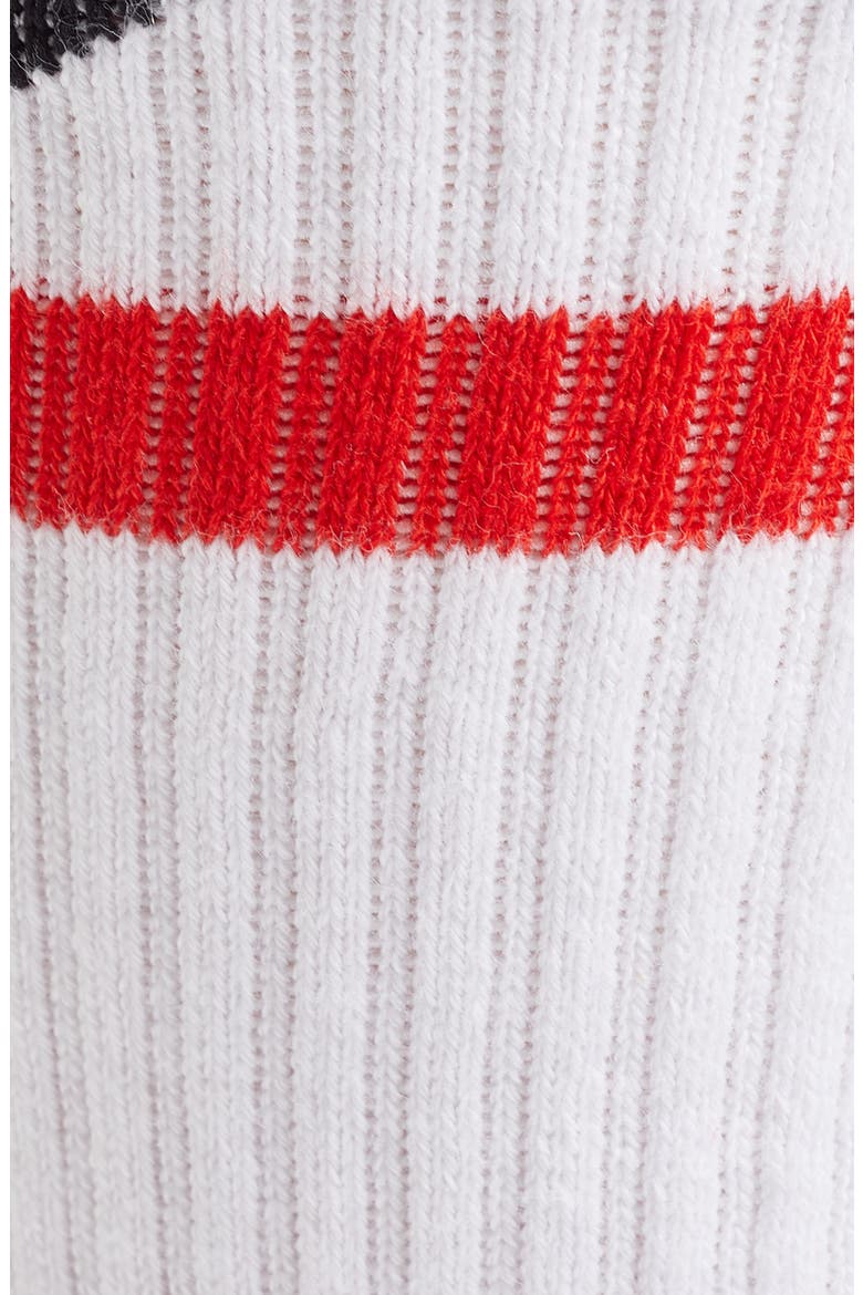 Crew Socks, Alternate, color, WHITE
