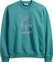 Carhartt Work In Progress Masterpiece Embroidered Sweatshirt