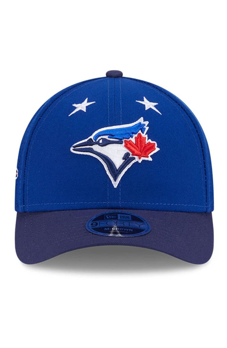 New Era Men's New Era Royal/Navy  Toronto Blue Jays 2025 MLB All-Star Game 9FORTY M-Crown Adjustable Hat, Alternate, color, 