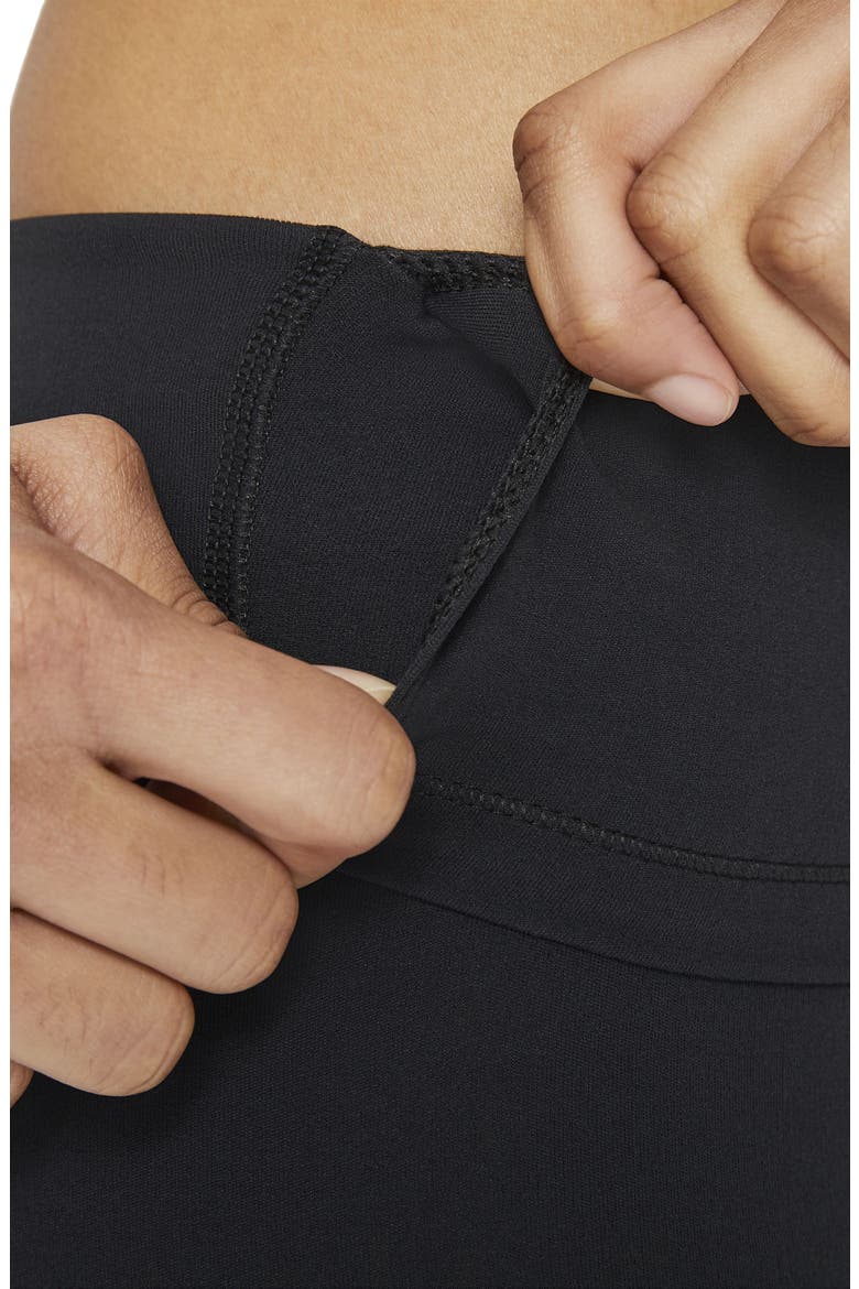 Yoga Luxe Leggings, Alternate, color, BLACK/ DARK SMOKE GREY