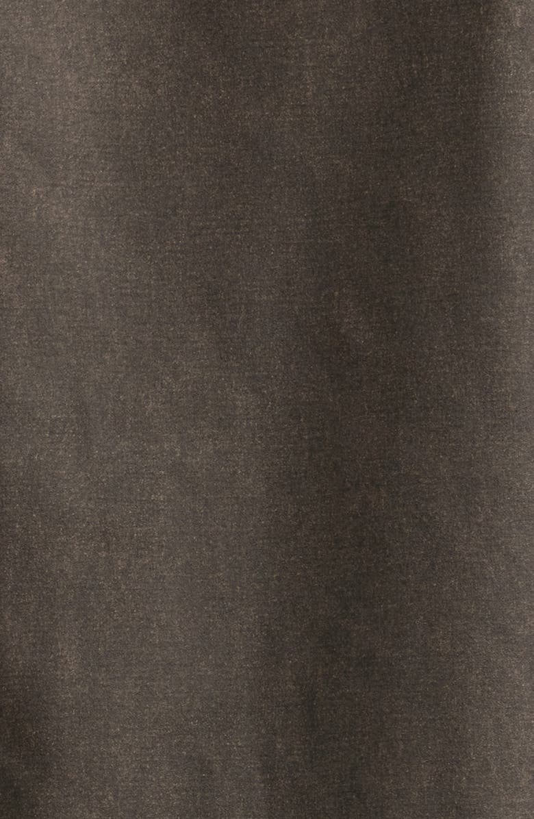 Johnston & Murphy Antiqued Cotton Blend Jacket with Removable Bib, Alternate, color, Brown