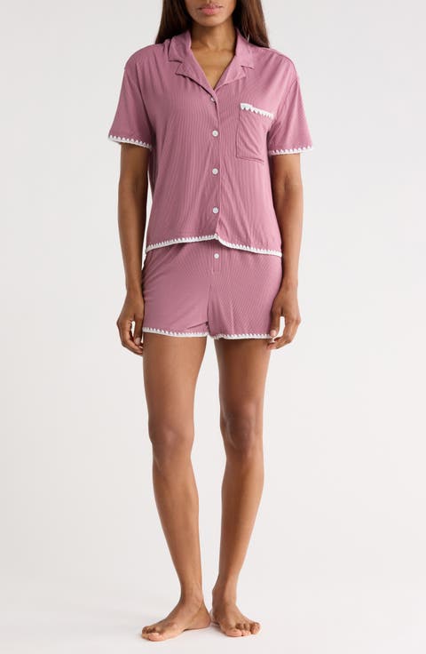 Rib Whipstitch Pajamas
